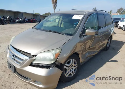 2006 Honda Odyssey Ex-L из США, поврежденный, VIN 5FNRL38746B004032